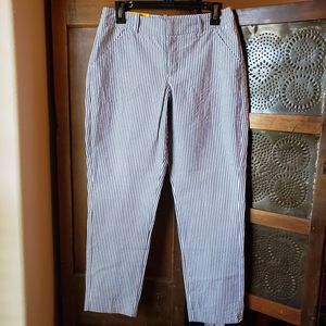 Merona Sear Sucker Pants, NWT, Size 4